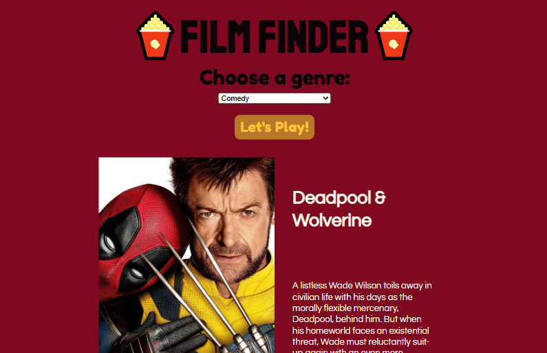 Film Finder Project
